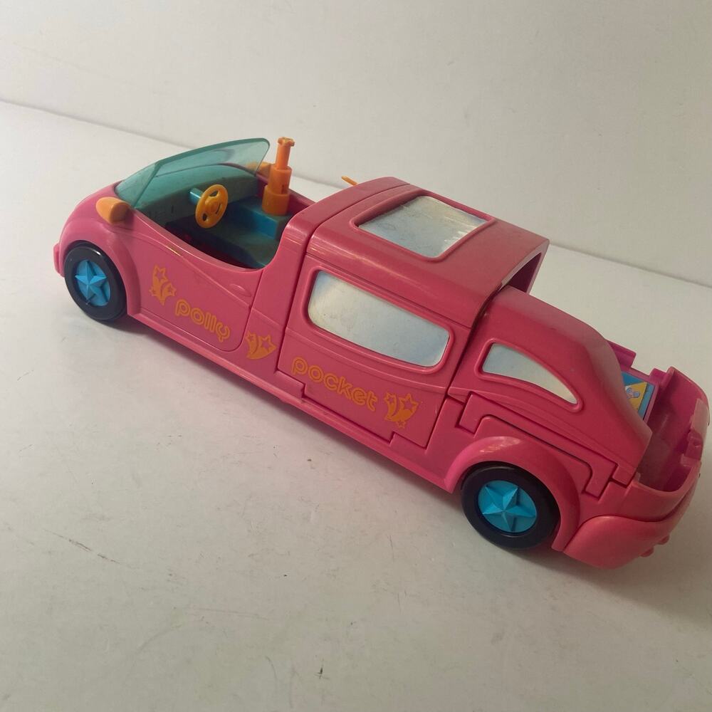 Polly Pocket Party Pink Rockin Stretch Limo Convertible Vintage 2005 Parts Only